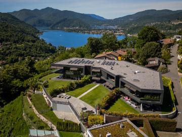 Residenza TrElementi | Moderne Attika mit Seeblick