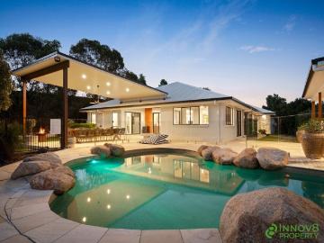 Resort Style Acreage Living With a Stunning Family Residence, Huge Shed, Sparkling Pool & Endless Lifestyle Appeal
