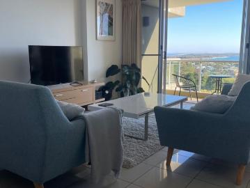 Resort Style Furnished 2 Bed Apartment, Grandview Building, East Ballina. Currently available 19/10/26 negotiable weekly/monthly stays