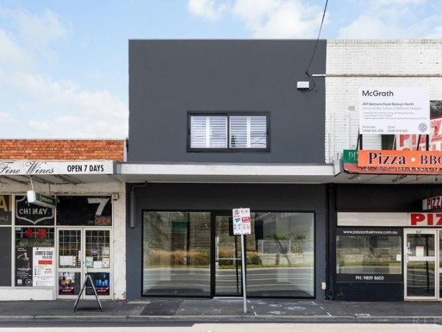 Retail Space and 3 Bedroom Apartment in the Balwyn High School Zone