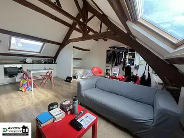 Retiers 35240 Achat / Vente appartement 1 pièce t1 au dernier étage