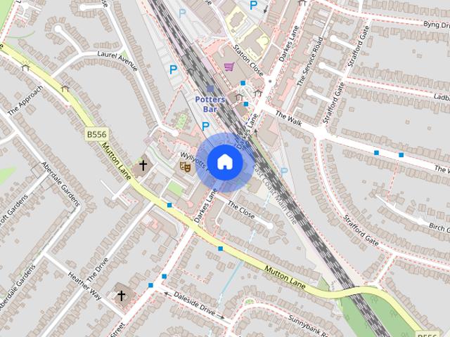 RETIREMENT APARTMENT. Potters Court, Darkes Lane, Potters Bar