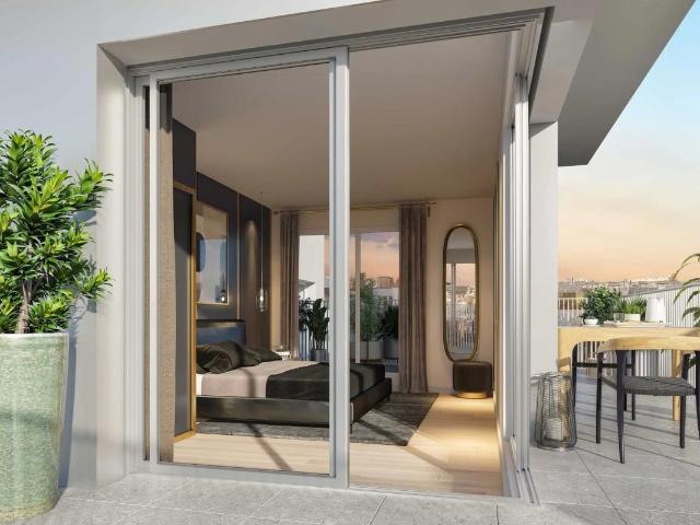 RETOUR DE LOT DERNIER ETAGE 5PIECES TERRASE