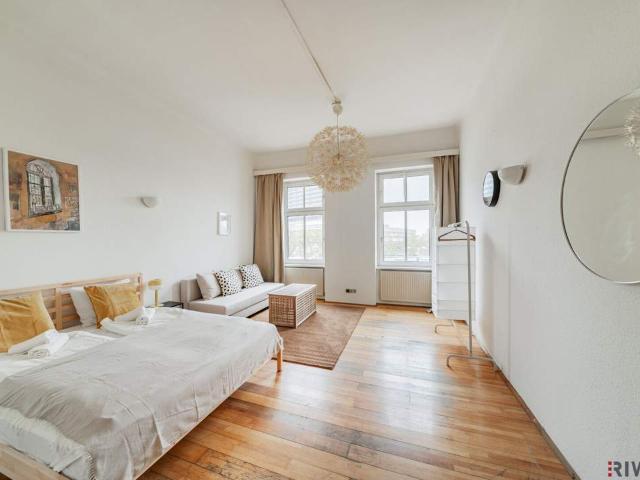 RETRO CHIC IM ALTBAU MIT BALKON II AIRBNB oder SELBST EINZIEHEN II KOMPLETT MÖBLIERT II ca. 11m² BALKON II NÄHE U6/AKH/VOLKSOPER/WUK
