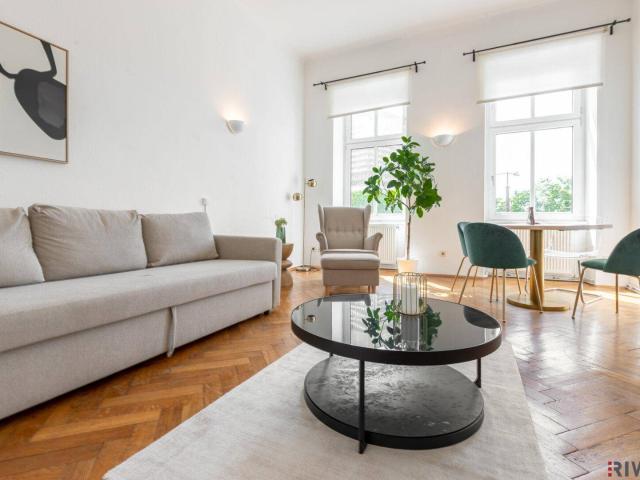 RETRO CHIC MIT ALTBAU FLAIR II ca. 11m² BALKON II PARKÄHNLICHER INNENHOF II AIRBNB oder SELBST EINZIEHEN II KOMPLETT MÖBLIERT II NÄHE U6/AKH/VOLKSOPER/WUK