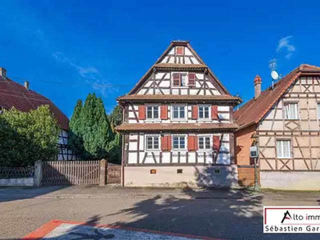 Retschwiller 67250 Achat / Vente maison 5 pièces t5