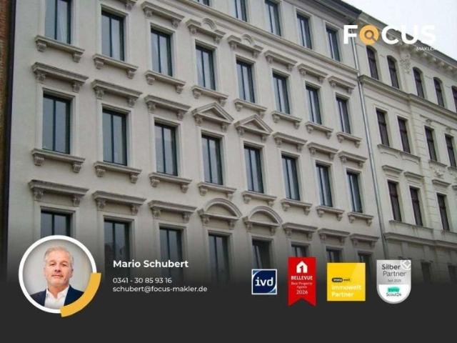 Reudnitz Thonberg zu Fuss in die City, neusanierte 3 Raumwohnung sucht Neubelebung