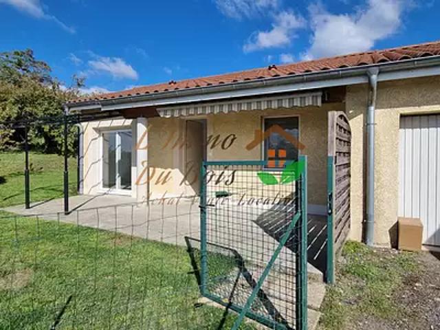Revel Tourdan 38270 Location maison 3 pièces t3 jardin terrasse