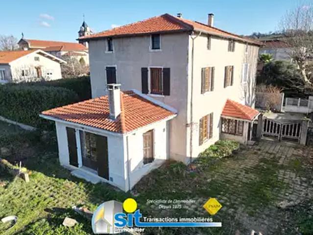 Reventin Vaugris 38121 Achat / Vente maison 7 pièces t7