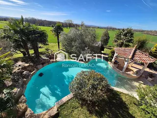 Revonnas 01250 Achat / Vente maison 11 pièces t11 piscine terrasse