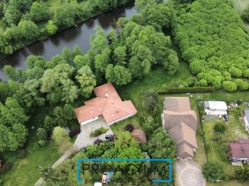 Rezydencja z linią brzegową Drwęcy, 11 sypialni, park