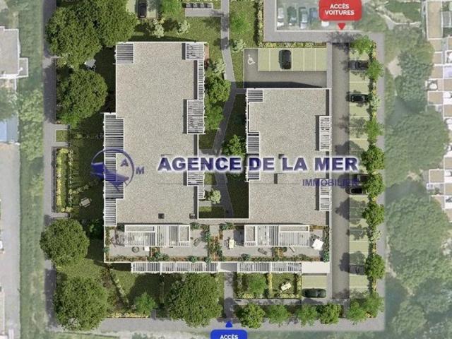 Rez Jardin appartement neuf T3 + pking
