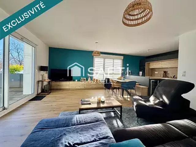 Rezé 44400 Achat / Vente appartement 4 pièces t4 balcon parking