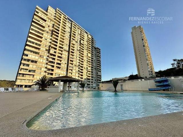 REÑACA ARRIENDA DEPTO AMOBLADO 2D 2B 1E JARDIN DEL MAR