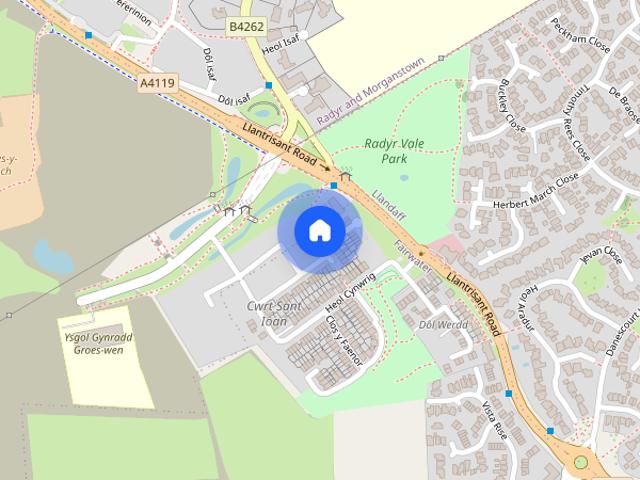 Rhodfa Groes Wen Cardiff