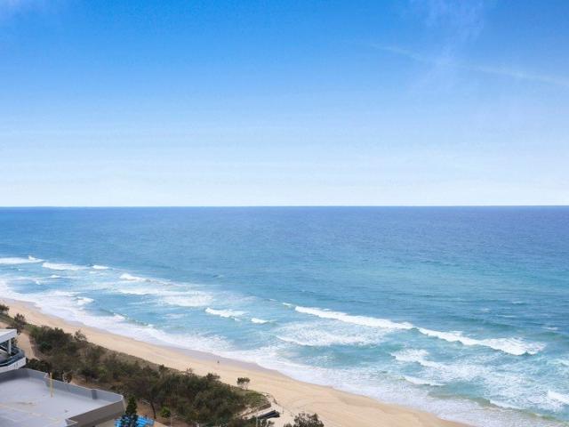 Rhapsody Surfers North High floor 1 brm with amazing ocean and city views Allocated Car Space
