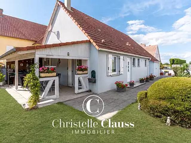 Rhinau 67860 Achat / Vente maison 4 pièces t4 au dernier étage jardin