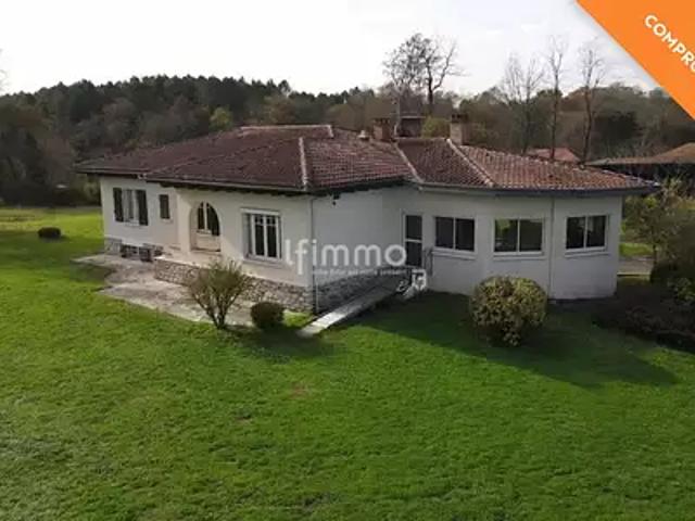 Rion des Landes 40370 Achat / Vente maison 9 pièces t9 parking