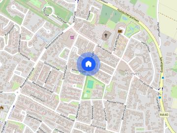 Riant gemeubileerd appartement met 2 slaapkamers en lichte woonkamer