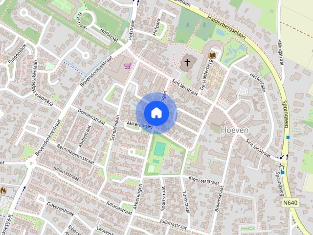 Riant gemeubileerd appartement met 2 slaapkamers en lichte woonkamer