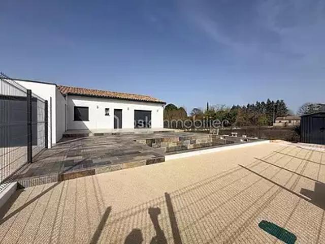 Ribaute les Tavernes 30720 Achat / Vente maison 5 pièces t5 piscine terrasse