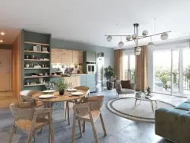 Riboudet appartement T4 neuf BALCON PARKING