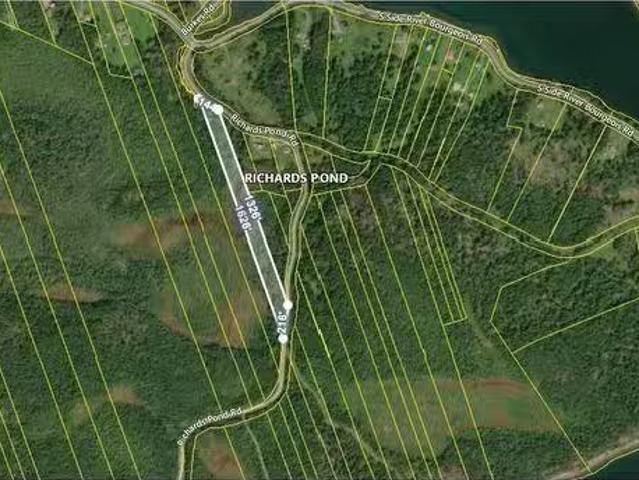 Richards Pond Road, River Bourgeois, NS, B0E 2X0 vacant land.
