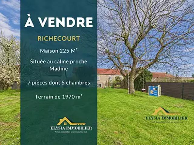 Richecourt 55300 Achat / Vente maison 7 pièces t7