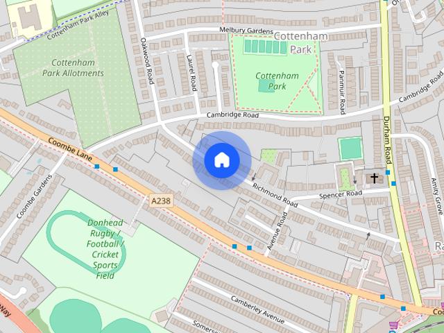 Richmond road, SW20: 2 bed 1 rec 1 bath