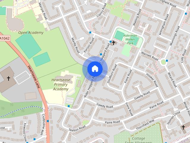 Rider Haggard Road, Norwich