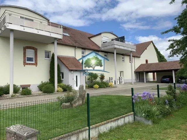 RIEDHEIM 67 Appartement Duplex inversé F4/5 avec Terrasse, Cave et Parkings