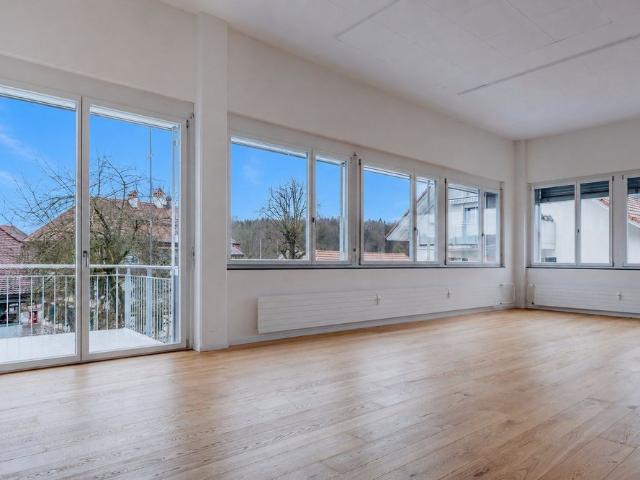 Riesige, preiswerte 3.5 Zimmer Loftwohnung 154m2 im Herzen von Laupen