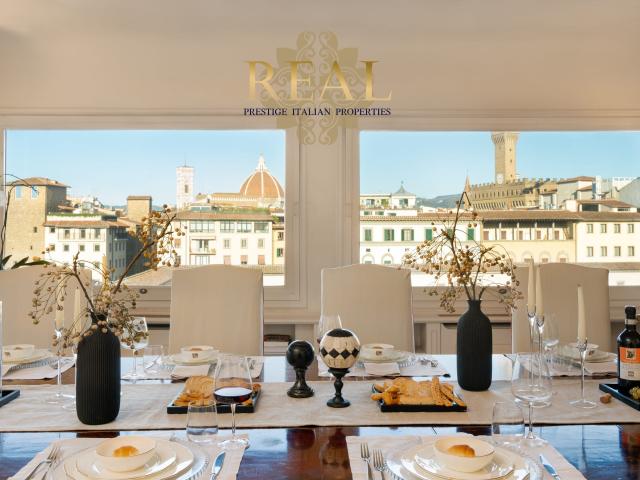 rif. 239 Luxury Penthouse for Rent Above Ponte Vecchio