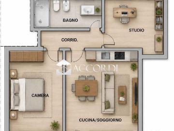 Rif.LG106| appartamento trilocale
