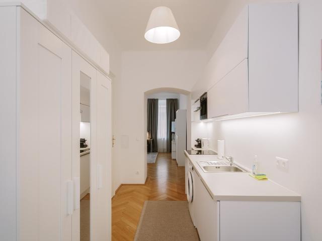 Right by Metro, 1BR, Vienna Charme w/ high ceiling