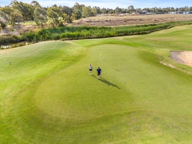 Right on the Golf Course!