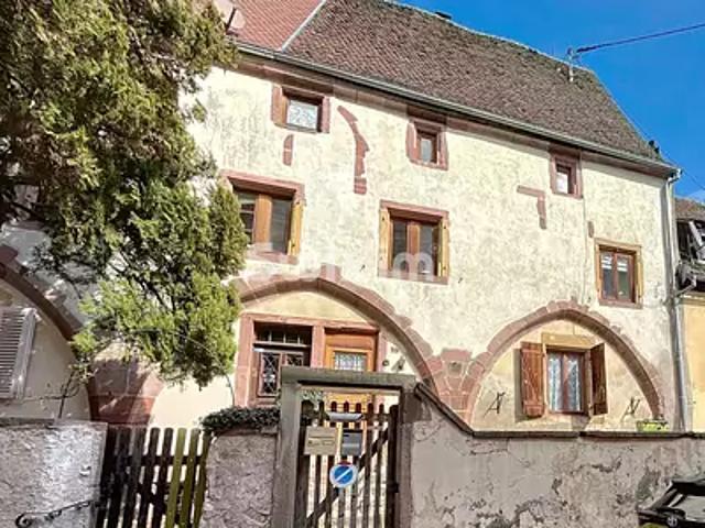 Riquewihr 68340 Achat / Vente maison 8 pièces t8 au dernier étage
