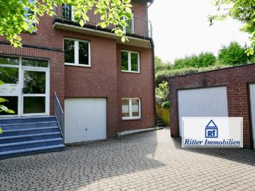 Ritter Immobilien e.K.: Charmante ETW mit EFH Charakter, Garten und Garage in begehrter Lage von Stolberg Mausbach