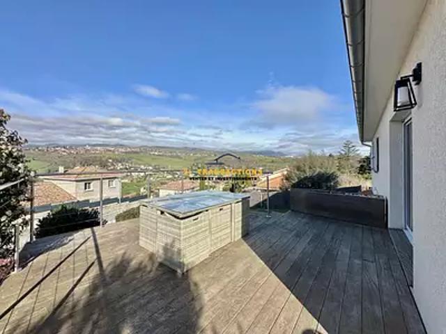 Rive de Gier 42800 Achat / Vente maison 5 pièces t5 terrasse parking