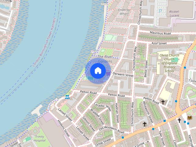River Gardens Walk Greenwich SE10