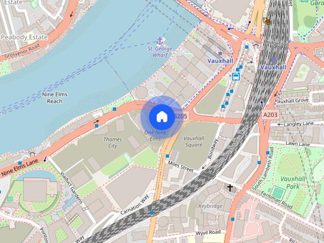 River Park Tower, Nine Elms Ln, SW8