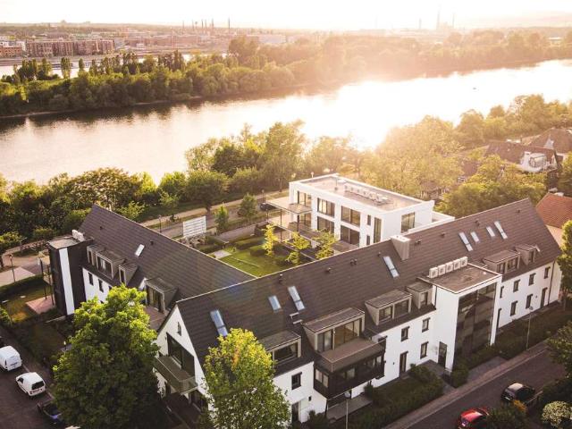 Riverside Suites Leben in 1. Reihe am Rhein WE17 DG/SP