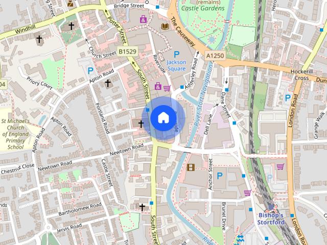 Riverside Walk, Bishop's Stortford, Hertfordshire, CM23