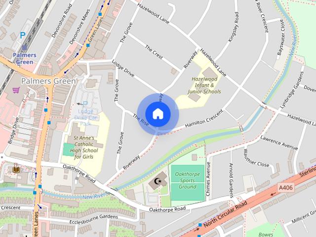 Riverway, Palmers Green, N13