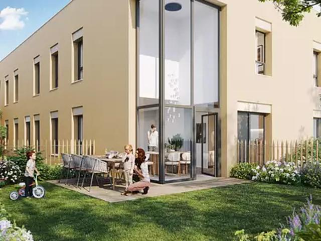 Romainville 93230 Programme neuf appartement neuf à vendre t2 PTZ+ LMNP HQE TVA 5,5% NF