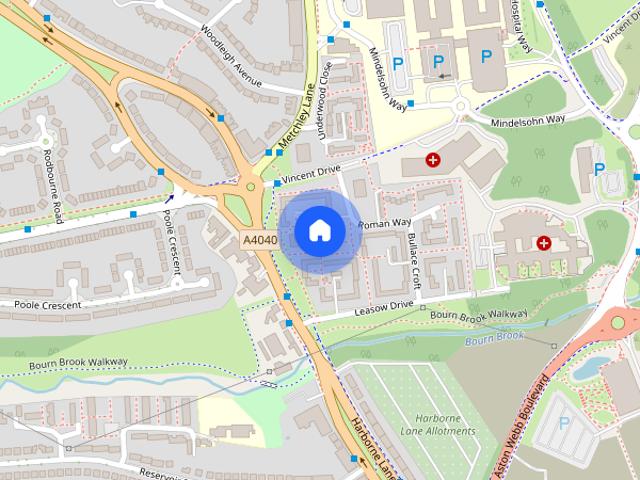 Roman Way, Harborne, Birmingham, B15 2SL