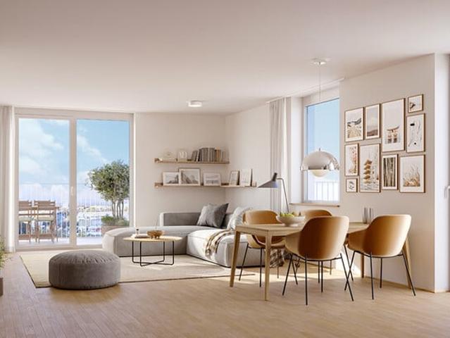 Romantische „Turm Wohnung“ mit zwei Balkonen, vier Zimmern und Balkon Kraftwerk