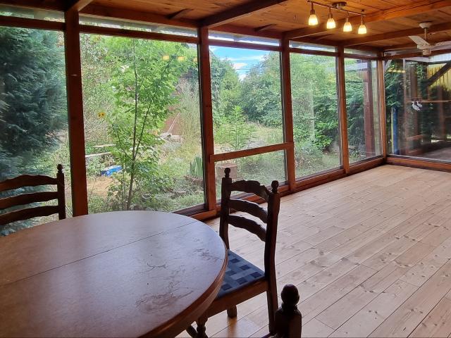 Romantisches Einfamilienhaus am Wald wenige Minuten bis zum Strand im Seebad
