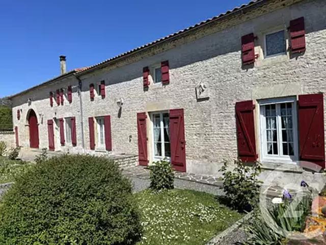 Romazières 17510 Achat / Vente maison 6 pièces t6 piscine