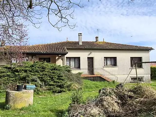 Romegoux 17250 Achat / Vente maison 6 pièces t6 terrasse parking